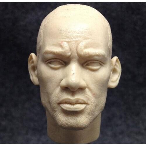 Blank Hot 1/6 Scale Hancock Men In Black Will Smith Head Sculpt Unpainted Fit 12" Figure