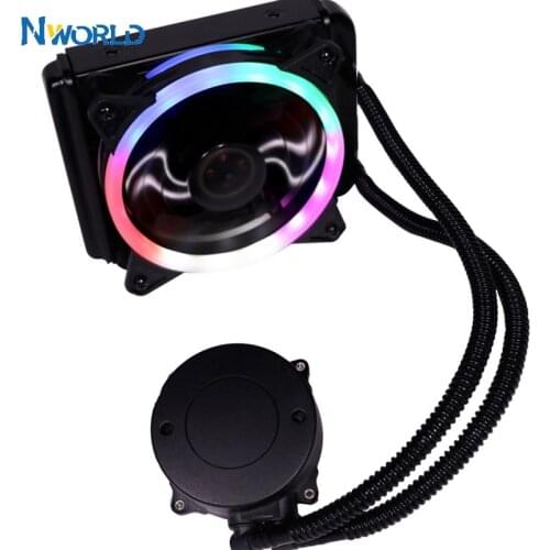 Water Cooling Kit Basic Kit with 120mm Radiator Pump CPU Block Fan Simple Cooling Building For Intel AMD