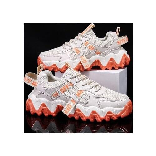 MR CO New Autumn Men Casual Shoes Fashion Sneakers For Men Light Outdoor Mesh Man Flats Vulcanized Shoes Man Flats