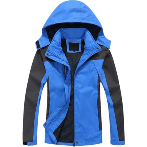 Stylish Unisex Jackets Autumn Winter Waterproof Nylon Outdoor Hiking Camping Coats Cycling Fishing Windproof Outerwear