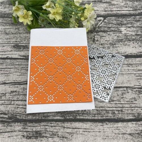 Square background Frame Craft Metal Cutting Dies For DIY Scrapbooking Album Embossing Paper Cards Decorative Crafts