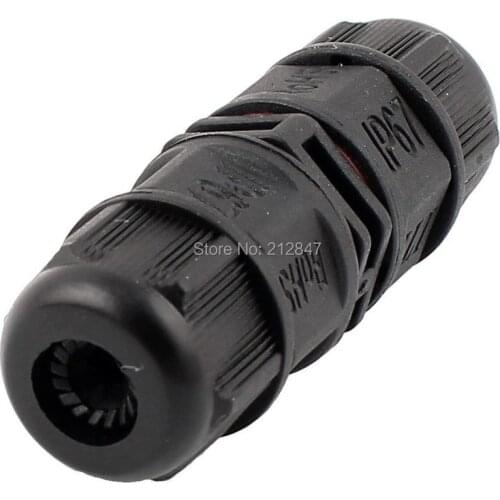 L16-3 3Poles IP67 IP68 Waterproof Connector Cable Connect Wire Terminal Adpater 300V 15A