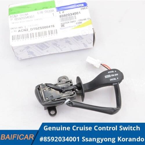 Baificar Brand New Genuine Cruise Control Switch 8592034001 For Ssangyong Korando