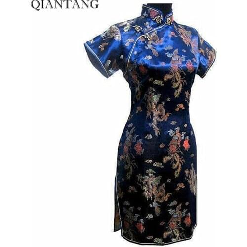 Короткие платья для женщин QIANTANG China At AliExpress