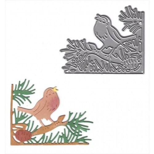 Singing Bird Tree Stencil Metal Cutting Dies DIY Scrapbooking Crafts Supplies Embossing Paper Cards Making New 2018 Diecut Dies