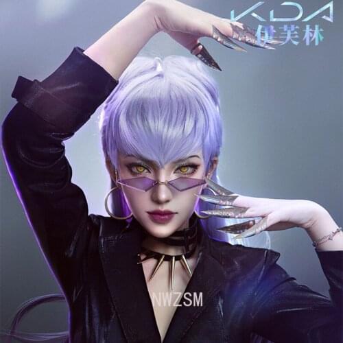 Advance sale game League cosplay Evelynn of Legends KDAs new Evelynn Cosplay suit Give me the same glasses