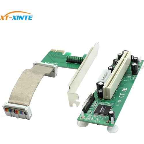 XT-XINTE PCI-E PCI Express to PCI Adapter Flexible CablecCard Extender for Bitcoin Miner