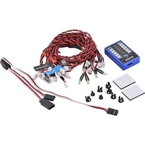 1:10 Remote Control Flashing Car Lights Simulation Climbing Car Roof LED Lights