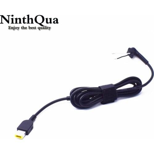 1pcs DC Power Jack Plug USB Pin Square Power Supply Connector Cable for Lenovo New 20V Laptop Charger DC Cord Cable 1.5m