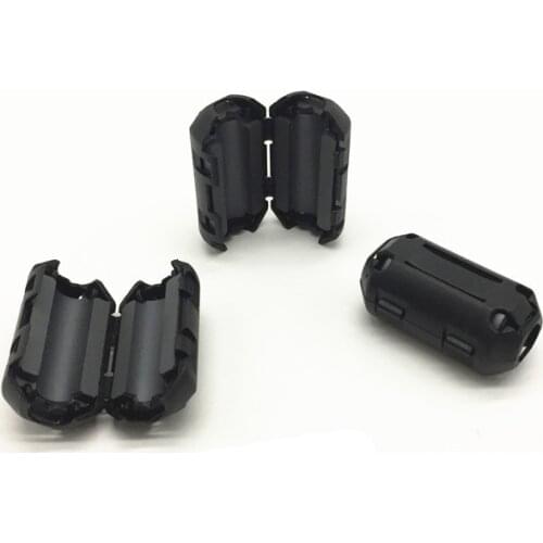 10 pcs Filter Anti-Interference EMI Buckle Type 7mm Inner Diameter Magnetic Core Shielding Magnetic Ring Uf70b Wiring Harness