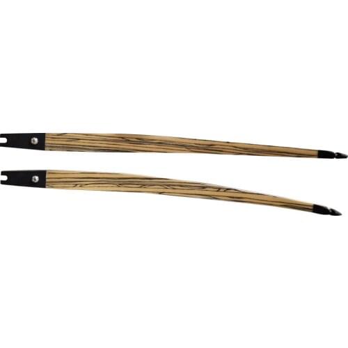 2 Pcs Yellow Bow Limbs 30-60 Lbs for JUNXING F162 Long Bow Accessory DIY Bow for Archery Hunting Shooting