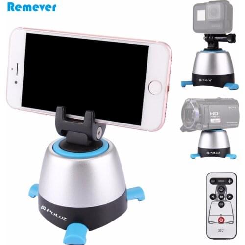 360 Rotation Panoramic shooting Gimbal with Remote Controller shooting+Phone holder for Phone iphone Gopro Action Camera DSLR