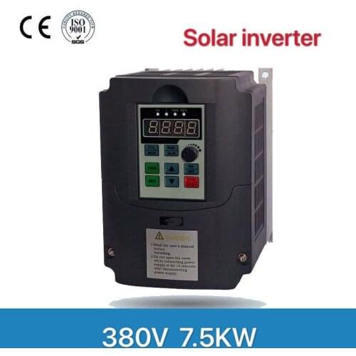 380V 7.5KW DC Input Solar Photovoltaic Compressed Pool Water Pump Inverter Converter of DC-to-AC 3 Phase Output