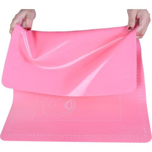 70x50cm Non-slip Silicone Pastry Mat Large Dough Rolling Baking Mat Pastry Maker Pad Kitchen Baking Tools
