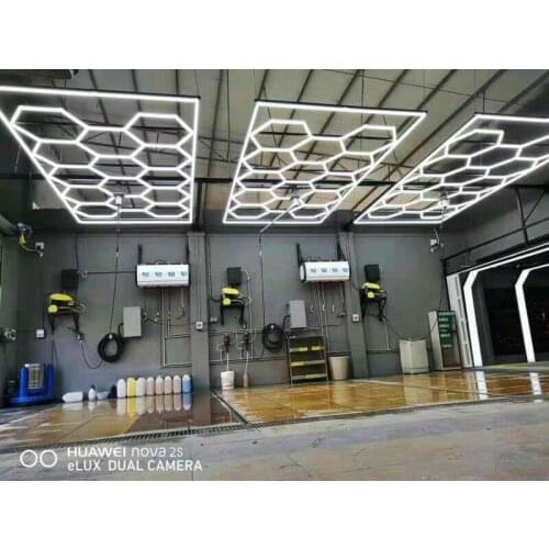 Auto Detailing Products Hex Light led Car Inspection Machine Dropshipping