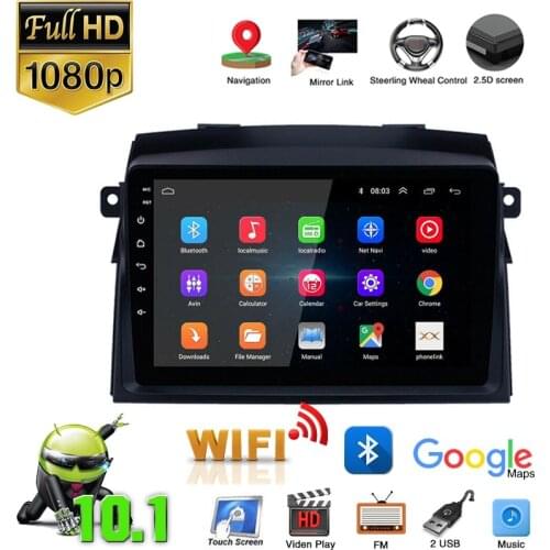 7" Android 10.1 Car Multimedia Video Player Car DVD Player Radio Stereo GPS Navigation Wifi for Toyota Sienna 2004-2010 2 Din