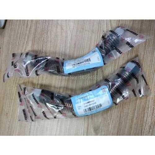 Free shipping 4pcs/lot 2601491510 genuine Fusheng piston air compressor VA-80/ TA-80 exhaust pipe tube