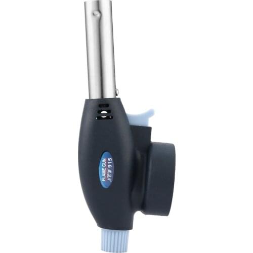 Flame Gas Torch Gas Burner Gun Flame Thrower Torch Lighter Automatic Piezoelectricity Ignite Soldering Tool