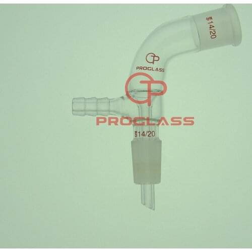 Laboratory Adapters Vacuum Take-Off 105° ,14/20