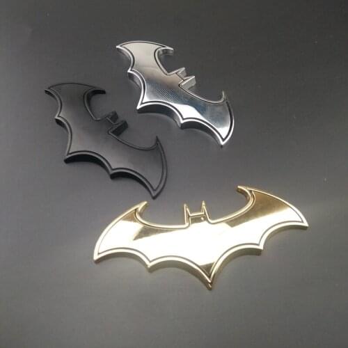3D Metal Bat Motorcycle Logo Badge Sticker FOR Mitsubishi ASX/Outlander/Lancer Evolution/Pajero/Eclipse/Grandis FOR Chery Tiggo