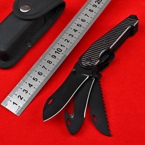Multi Functional Knife Folding Blade Portable Pocket Knives Outdoor Hunting Survival Tools Tactical Army Knife