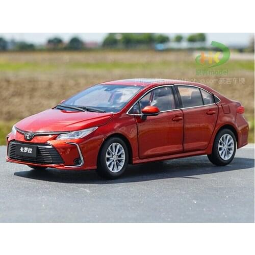 1/18 Alloy Die-casting Car Model Original FAW Toyota 12th Generation Corolla Adult Collection Toys for Children Family Display