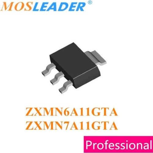 Mosleader ZXMN6A11GTA ZXMN7A11GTA SOT223 100PCS 1000PCS ZXMN7A11 7A11 ZXMN6A11 6A11 Made in China High quality