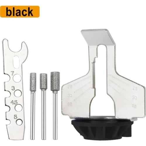 Chainsaw Sharpening Attachment Rotary Tool Accessory Kit Chain Saw Sharpening Attachment Sharpener Guide Drill Adapter Head