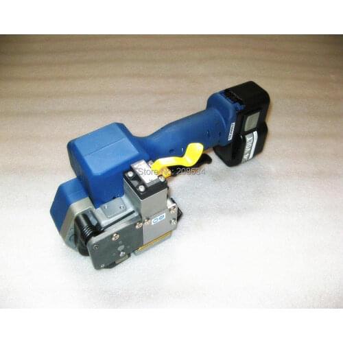 Z323 Portable Electric PET PP Plastic Strapping Band Machine, Battery Strapping Tool for 16/19mm PET Strap