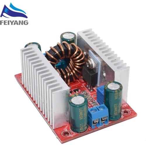DC 400W 15A Step-up Boost Converter Constant Current Power Supply LED Driver 8.5-50V to 10-60V Voltage Charger Step Up Module