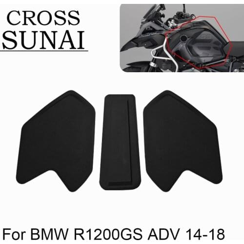 Motorcycle Decals Anti Slip Rubber 3M Tank Pads For R1200GS Stickers R 1200 GS ADV 2014-2018 Moto Oil Cooler Protector
