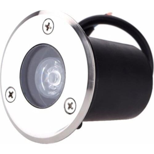 RGB LED Underground Light 3W DC 12V AC 220V IP67 Outdoor Garden Spot Landscape Lighting Path Buried Yard Floor Lamp Spotlight