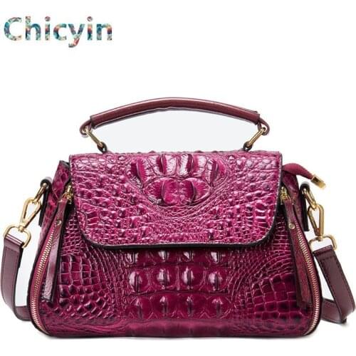 Womens Bag Crocodile Women Mini Handbags Purse Shoulder Crossbody Bags For Women Fashion Shoulder Strap Messenger Bag Flap