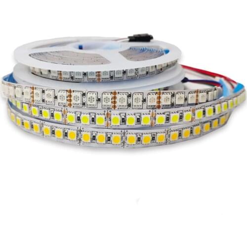 5M Led Strip 5050 SMD 120Leds/M Waterproof Flexible Led Tape 12v 2835Decoration Ribbon Led Light Led Stripe RGB+24key controller