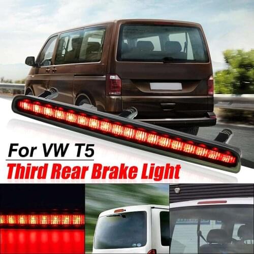 LED Car Third Brake Light High Auto Level Rear Brake Light High Mount Stop Lamp For VW 03-15 Transporter Multivan Caravelle T5