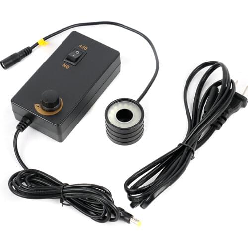 32 LED Ring Light 28mm Installation Diameter Illuminator Lamp Microscope Accessory For Industry HDMI USB Video Microscope Camera