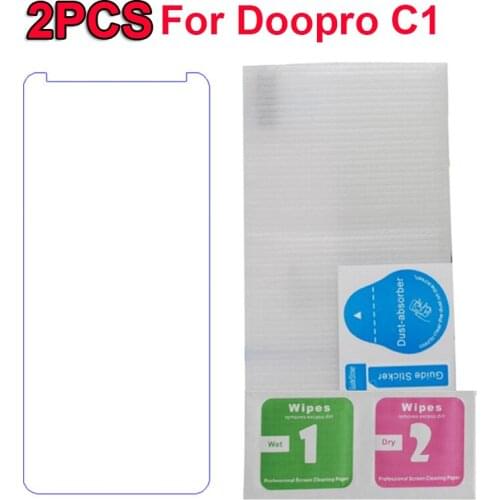 2PCS For Doopro C1 Pro Glass Screen Protector Anti-Explosion Ultra-thin 9H 2.5D Front LCD Film For Doopro C1 5.3" Temepred Glass