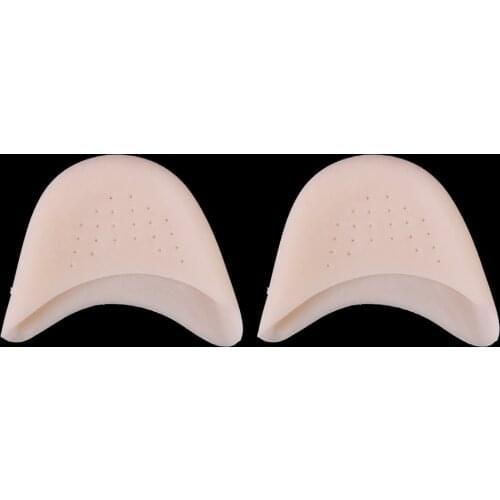 2 Pairs of Silica Toe Protector Gel Ballet Pointe Dance Shoe Pads High Heels Toe Cap