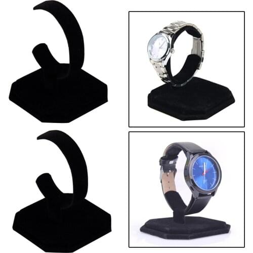 2pcs Watch Display Rack Bangle Anklet Storage Organizer Jewelry Stand Holder