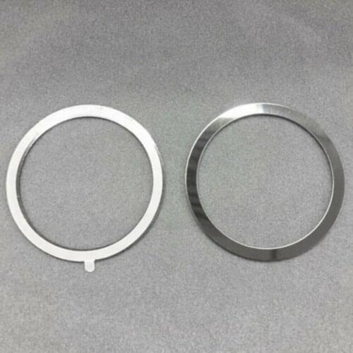 4PCS Universal Round Metal Rings for Magnetic Qi Wireless Charger Air Vent Magnet Car Mount Holder for iphone Smart Phones