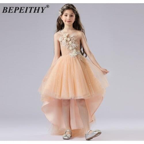 Платья для девочек на свадьбу BEPEITHY China At AliExpress