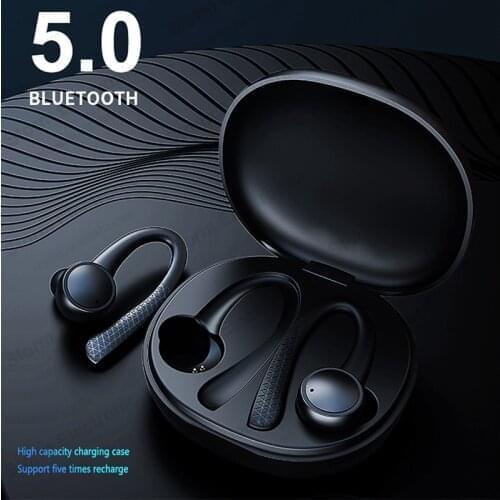 Bluetooth V5.0 Earphones Wireless Headphones With Microphone & Charging Box HiFi Stereo Sports Waterproof Headsets for Android