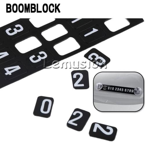 BOOMBLOCK Car Parking Card Stickers For Porsche 911 Cayenne Macan for Jaguar XE XF XJ for Infiniti Q50 FX35 G35 G37 Accessories