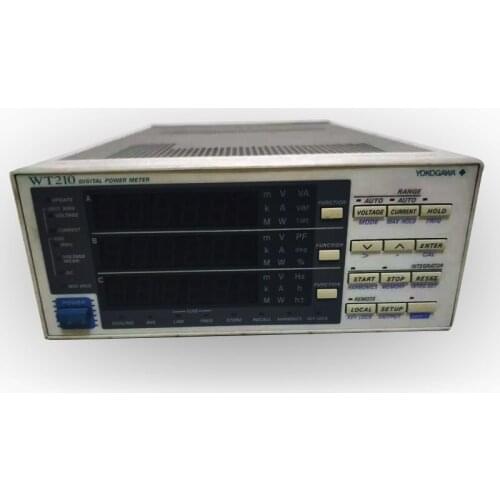 Yokogawa WT210 Stop 760401 rf Digital Power Meter