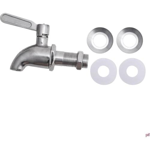 Stainless Steel Beverage Drink Dispenser Wine Barrel Spigot / Tap / Faucet M16