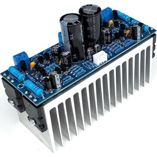 HiFi Stereo Dual-Channel Power Amplifier Board A1943/C5200 Board High Audio Stereo AMP Amplifier Power Dual AC12-28V HIFI B O9R1