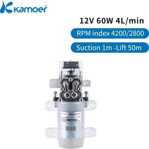Kamoer KLP40 Series Micro Cute Diaphragm Pump 12V, 4000ml/min