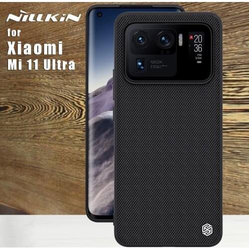 Nillkin For Xiaomi Mi 11 Ultra 5G case Back Cover Textured Fiber 360 full Protective case for Xiaomi Mi 11 Ultra