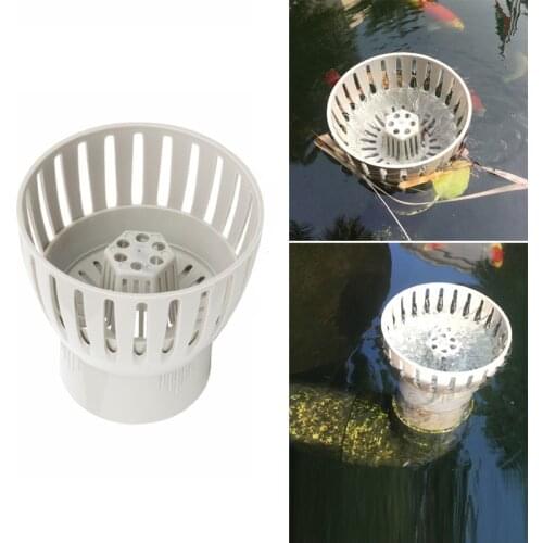 Pond Gutter Guard Filters Water Surface Skimmer Filter Strainer Stops Blockage Leaf Drains Debris Drain Net Cover