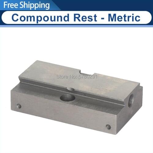 Compound Rest - Metric SIEG SC2-075 Lathe Tool holder position slider
